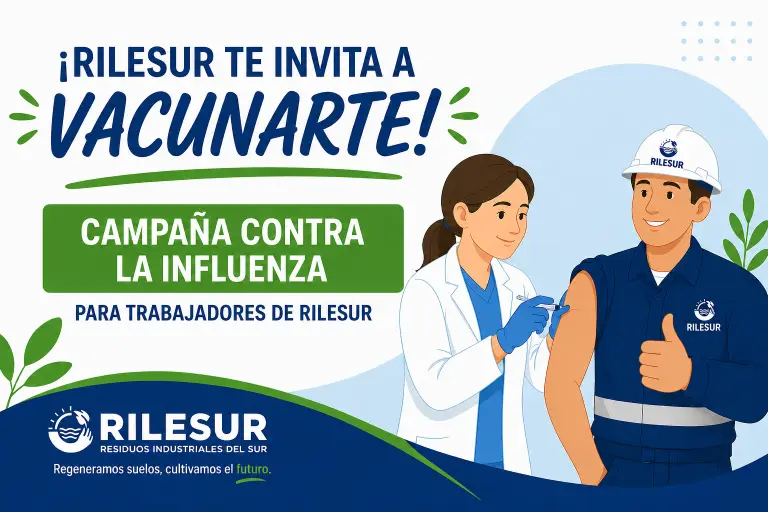 RILESUR realizó jornada de vacunación preventiva para trabajadores